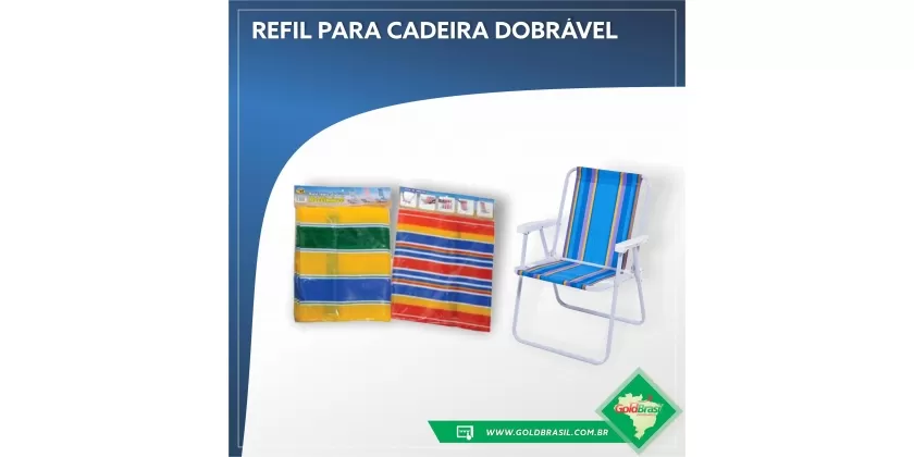 REFIL PARA CADEIRA DE PRAIA